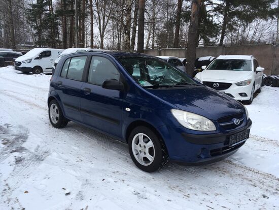 🚘 HYUNDAI GETZ / 📅 2007 gads / ⛽ 1.1 BENZĪNS /❗MANUĀLA / 📈 109 190 KM
