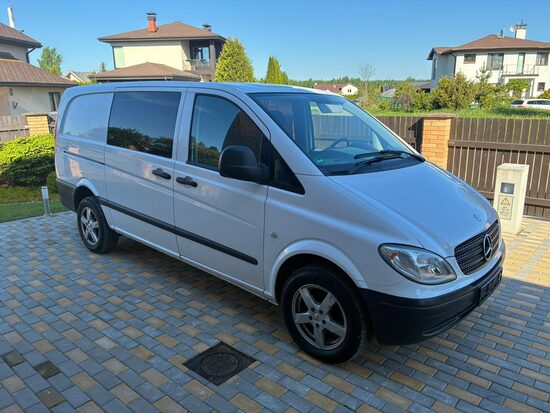 🚘 MERCEDES BENZ VITO 111 / 📅 2008 gads / ⛽ 2.2 DĪZELIS / ❗ MANUĀLA / 📈 311 500 km