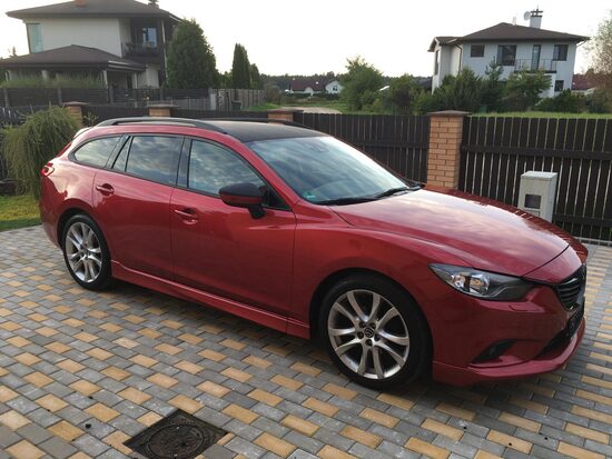 🚘 MAZDA 6 / 📅 2014 gads / ⛽ 2.2 DĪZELIS / ❗ AUTOMATS / 📈 196 500 KM